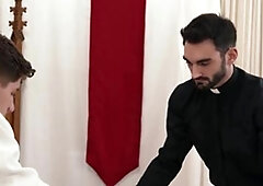 catholicboys: Beneath His Steady Gaze, I Felt My Hole Quiver