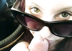 Sucked In The Car ( complete on my OnlyFans )