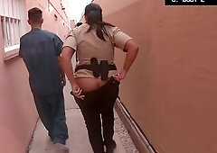 Prison porn movie showing Kailani Kai abusing her power