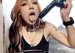 Unfathomable and Sloppy Toy Oral-sex