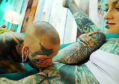 Tattooed Trans And Alt Girl Hot Toy Play - Lily Lu