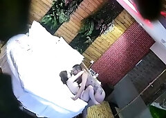 Amateur couple copulation on hidden cam