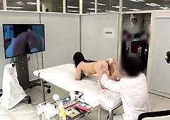 Shy Asian teens getting their holes toyed and fingered