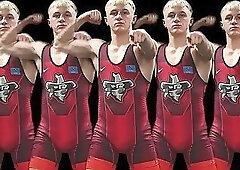 YOUNG WRESTLER SINGLET vs SWIM WEAR  COMPILATION HOT BOYS SPORTING