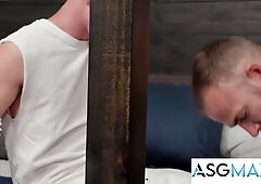 Cross-generational Flip Fuck - Hunk Stepdad Christian Catches & Claims Duok Jack Waters