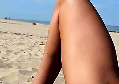 Секс кемпинг на общественном пляже в Германии (часть 1)