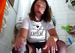 Wank, peeing, orgasm