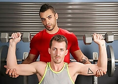 Arad is glad to dominate Shawn Andrews's asshole