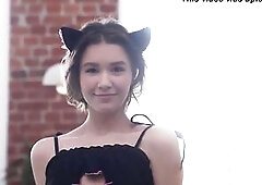 Hard Triple Anal with chick Kitty Doll88 ! Gang Fuck with slim teen