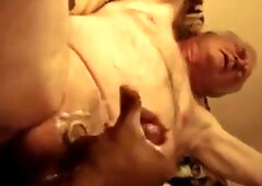 giving grandpa a helping hand. 7