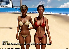 Where The Heart Is Lesbian Kiss On The Beach Ep 99