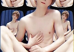 japanese sissy masturbating