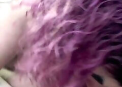 Curly Haired Clown Loves Cock