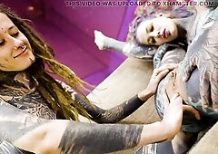 Anuskatzz tries CeciMilkys fist in her booty, jointly with WENCH on her twat which all leads to insane loud climax! CAMERA: Lily Lu --  TOYS:  Hank