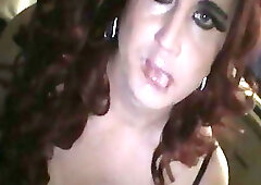 Sexy cd gives up her manhood and pleases daddy