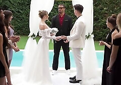 Whore Bride Wedding Three-some