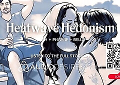 ASMR Audio Porn: Outdoor FFM Trio with 2 Lewd Roommates – Voyeur, Snatch Eating & Teasing – Erotic Audio Story for Babes