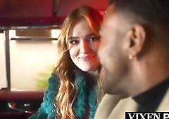 VIXENPLUS Nice-looking Redhead Jia Likes BBC And Anal