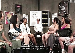 Group Of Pornstars Discuss Their Adult Short Clip (Porn Podcast)