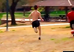 Deep hard loud gay anal emo porn Soccer boys Jasper and Phillip don't