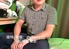 Chinese daddy fuck after massage