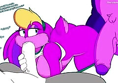 lola bunny playing after basketball