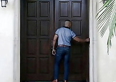 Gorgeous ts cutie Kayleigh Coxx masterfully worship bbc