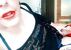Hawt Lips SISSY JOI! Cum on My LIPS!