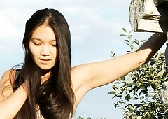 Brunette Solo Webcam Masturbation