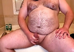 Round, hairy dads, butt plugs