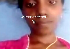Today Exclusive- Tamil Wife Showing Her Boobs On Video Call