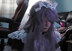 Elf Maid Masturbates In Violet's Room