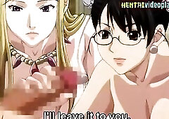 Hermaphrodite angel is being blown up and vagina fingered at same time