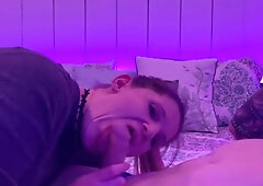 Sissy Kara Swaps Cum After Receiving Blowjob From Hotwife