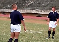 Jizz Orgy: Muscle Connor Maguire butt fucking