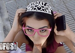 MOFOS - Kitty Love Gets Showered In Jizz While Jordi El Nino Polla Sings Glad Her