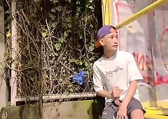 I Got Wild As I Was Ambling Home- Jacking Off at the Roadside