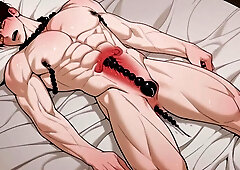 Looking at the plaything you developed inwards his bod, U're penis....