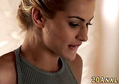 Ass Pumping sexy girl gets oral & rubs