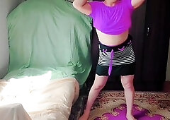 Big cock shemale masturbation, beautiful transgender