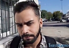 Raw dawged latino bear gets intense