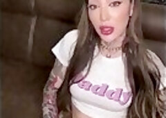 Emanuela Moscardini fabulous English Asian trans woman who cums