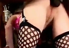 my wife first interracial dp at swinger club.