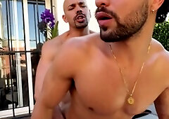 Venezolano, bareback anal, big cuban cock