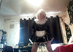 Shemale orgasm, big ass