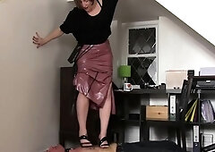 Ally kay femdom and foot fetish with horny boyfriend