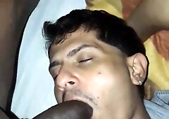 The black boy from my street made me deep-throat his fuckpole prettily
