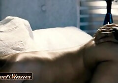 SWEET SINNER - Stunning Mistress Lexi Stone Comforts Derrick Pierce By Giving Him Pleasure