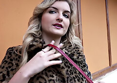 Canadian slut gets paid for sucking and fucking in this kinky cash-cow video