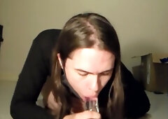 Cute Femboy Masterbates In Dorm With Big Dildo